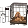 image:imageKampH Crate Pad SelfWarming Crate Pad Adjustable Fit Large 37x25in Gray  Large Self Heated Dog amp Cat Bed Mat Portable Machine Washable No Electric Needed Adjustable Fit NonSlip BottomMocha
