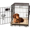 image:imageKampH Crate Pad SelfWarming Crate Pad Adjustable Fit Large 37x25in Gray  Large Self Heated Dog amp Cat Bed Mat Portable Machine Washable No Electric Needed Adjustable Fit NonSlip BottomTan