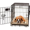 image:imageKampH Crate Pad SelfWarming Crate Pad Adjustable Fit Large 37x25in Gray  Large Self Heated Dog amp Cat Bed Mat Portable Machine Washable No Electric Needed Adjustable Fit NonSlip BottomTan