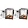 image:imageKampH Crate Pad SelfWarming Crate Pad Adjustable Fit Large 37x25in Gray  Large Self Heated Dog amp Cat Bed Mat Portable Machine Washable No Electric Needed Adjustable Fit NonSlip BottomMocha