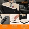 image:imageKampH Dog Car Seat Bucket Booster for Cats amp Dogs Small GrayCream  Better views on rides dog car seats for small dogs with bolster 2 tethers washable cover for 2 small dogs or 1 medium dogBlackCream