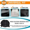 image:imageKampH Dog Car Seat Bucket Booster for Cats amp Dogs Small GrayCream  Better views on rides dog car seats for small dogs with bolster 2 tethers washable cover for 2 small dogs or 1 medium dogCharcoal