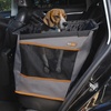 image:imageKampH Dog Car Seat Buckle N Go Dog Car Seats for Small Dogs XS 16x14x14in  Secure backseat rides small dog car seat with mesh windows folds flat carseat for dog seat belt tetherGray