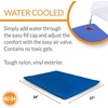 image:imageKampH Dog Cooling Mat Cool Bed III  Medium 32x22in Chill Blue  Orthopedic Cooling Mat For Dogs Indoor Outdoor Cooling Pad for Medium Pets Pet Bed for Homes Crates Yards PorchesSmall 24 X 17 Inches