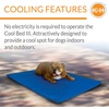 image:imageKampH Dog Cooling Mat Cool Bed III  Medium 32x22in Chill Blue  Orthopedic Cooling Mat For Dogs Indoor Outdoor Cooling Pad for Medium Pets Pet Bed for Homes Crates Yards PorchesMedium 32 X 22 Inches Pack of 6