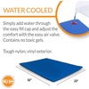 image:imageKampH Dog Cooling Mat Cool Bed III  Medium 32x22in Chill Blue  Orthopedic Cooling Mat For Dogs Indoor Outdoor Cooling Pad for Medium Pets Pet Bed for Homes Crates Yards PorchesMedium 32 X 22 Inches
