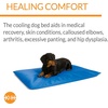 image:imageKampH Dog Cooling Mat Cool Bed III  Medium 32x22in Chill Blue  Orthopedic Cooling Mat For Dogs Indoor Outdoor Cooling Pad for Medium Pets Pet Bed for Homes Crates Yards PorchesSmall 24 X 17 Inches