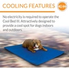 image:imageKampH Dog Cooling Mat Cool Bed III  Medium 32x22in Chill Blue  Orthopedic Cooling Mat For Dogs Indoor Outdoor Cooling Pad for Medium Pets Pet Bed for Homes Crates Yards PorchesMedium 32 X 22 Inches