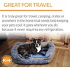 image:imageKampH Dog Cooling Mat Coolin Pet Pad  XLarge 38x27in Chill Blue  Portable Cooling Mat for Dogs Travel or in Home Perfect for Carriers Crates Outdoor Houses Yards Porches amp Pet BedsSmall 11 in x 15 in