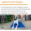 image:imageKampH Dog Cooling Mat Coolin Pet Pad  XLarge 38x27in Chill Blue  Portable Cooling Mat for Dogs Travel or in Home Perfect for Carriers Crates Outdoor Houses Yards Porches amp Pet BedsMedium 15 in x 20 in
