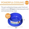 image:imageKampH Dog Water Bowl Coolin Pet Bowl Ice Cold Pet Dish 96 Ounces  Summer Cooling Water Bowl for Small Medium amp Large Dogs amp Cats Stays Cool and Fresh Insulated BPAfree Indoor Outdoor96 Ounces Pack of 6