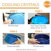 image:imageKampH Dog Water Bowl Coolin Pet Bowl Ice Cold Pet Dish 96 Ounces  Summer Cooling Water Bowl for Small Medium amp Large Dogs amp Cats Stays Cool and Fresh Insulated BPAfree Indoor Outdoor32 Ounces