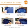 image:imageKampH Dog Water Bowl Coolin Pet Bowl Ice Cold Pet Dish 96 Ounces  Summer Cooling Water Bowl for Small Medium amp Large Dogs amp Cats Stays Cool and Fresh Insulated BPAfree Indoor Outdoor96 Ounces Pack of 6