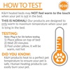 image:imageKampH Heated Cat Bed ThermoKitty Bed Deluxe Indoor Safety Listed 16in  Removable Waterproof Cat Heating Pad Machine Washable Covered Cave Pet Tent for Smaller Kitties Heated Dog Bed Small 4WMocha