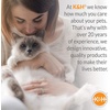 image:imageKampH Heated Cat Bed ThermoPet Nest Indoor Safety Listed Small Gray 4W  Removable Waterproof Cat Heating Pad 2in1 Heated Pet Cave Tent amp Cuddler Warming Bed Machine Washable 18x15in