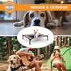 image:imageKampH Outdoor Elevated Dog Bed Cooling Raised Dog Bed Large 42x30in Green  Cool comfort outdoors large dog cot with hammock support washable dog bed metal frame quickdry meshChocolateBlack Mesh