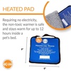 image:imageKampH Pet Bed Warmer Microwavable Pet Heating Pad 9x9in Blue  MultiPurpose Heated Warming Pad for Cats and Dogs Cat Heating Pad Place Inside Pets Favorite Bed No Electricity Needed9 x 9 Pack of 12