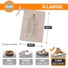 image:imageKampH Pet Bed Warmer Safety Listed Dog Heating Pad XL 255x1575in Tan  Create Your Own Heated Dog Bed with The KampH Warmer Waterproof Indoor Heated Warming Pad Insert Smart Automatic TemperatureXLarge