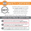 image:imageKampH Pet Bed Warmer Safety Listed Dog Heating Pad XL 265 X 1675in Gray  Create Your Own Heated Dog Bed with The KampH Warmer Waterproof Indoor Heated Warming Pad Insert Smart Automatic TemperatureGray