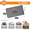 image:imageKampH Pet Bed Warmer Safety Listed Dog Heating Pad XL 265 X 1675in Gray  Create Your Own Heated Dog Bed with The KampH Warmer Waterproof Indoor Heated Warming Pad Insert Smart Automatic TemperatureGray