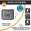 image:imageKampH Pet Bed Warmer Safety Listed Dog Heating Pad XL 265 X 1675in Gray  Create Your Own Heated Dog Bed with The KampH Warmer Waterproof Indoor Heated Warming Pad Insert Smart Automatic TemperatureGray