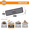 image:imageKampH Pet Bed Warmer Safety Listed Dog Heating Pad XL 265 X 1675in Gray  Create Your Own Heated Dog Bed with The KampH Warmer Waterproof Indoor Heated Warming Pad Insert Smart Automatic TemperatureGray