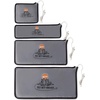 image:imageKampH Pet Bed Warmer Safety Listed Dog Heating Pad XL 265 X 1675in Gray  Create Your Own Heated Dog Bed with The KampH Warmer Waterproof Indoor Heated Warming Pad Insert Smart Automatic TemperatureGray