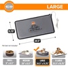 image:imageKampH Pet Bed Warmer Safety Listed Dog Heating Pad XL 265 X 1675in Gray  Create Your Own Heated Dog Bed with The KampH Warmer Waterproof Indoor Heated Warming Pad Insert Smart Automatic TemperatureGray