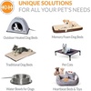 image:imageKampH Pet Products CleanFlow Filtered Water Bowl for Dogs Granite Medium 14 Gallon Bowl  1 Gallon Reservoir