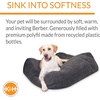 image:imageKampH Pet Products Cuddle Cube Pet Bed Gray Large 32 X 32 Inches