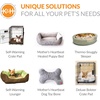 image:imageKampH Pet Products Mothers Heartbeat Puppy Crate Pad Gray Fleece Small Breed beat 14 X 22 InchesMediumlarge breed beat 21 X 31 Inches
