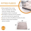 image:imageKampH Pet Products Mothers Heartbeat Puppy Crate Pad Gray Fleece Small Breed beat 14 X 22 InchesMediumlarge breed beat 21 X 31 Inches