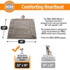 image:imageKampH Pet Products Mothers Heartbeat Puppy Crate Pad Gray Fleece Small Breed beat 14 X 22 InchesSmall breed beat 14 X 22 Inches