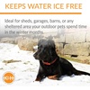image:imageKampH Pet Products ThermalBowl Outdoor Heated Cat amp Dog Water Bowl Blue 96 Ounces102 Ounces