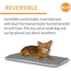 image:imageKampH Pet Products ThermoPet Mat Reversible Heated Pet Bed Mocha 14 X 28 InchesGray