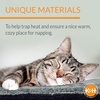 image:imageKampH SelfWarming Cat Bed Pad Self Heating Pad Small 21 X 17 OatmealChoco  Self Heating Cat Bed Pad for Outdoor Kitty Houses Thermal Mat for Indoor Pet Beds amp Furniture Machine WashableOatmealChocolate