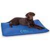 image:imageKampH Dog Cooling Mat Coolin Comfort Bed Large 44x32in Chill Blue  Orthopedic Cooling Mat For Dogs Indoor Outdoor Cooling Pad for Large Pets Pet Bed for Homes Crates Yards PorchesLarge 32 X 44 Inches