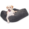 image:imageKampH Pet Products Cuddle Cube Pet Bed Gray Large 32 X 32 Inches
