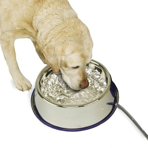 image:imageKampH Heated Water Bowl ThermalBowl for Cats amp Dogs Safety Listed 25W  Outdoor Water Stays Unfrozen In Winter Outdoor Heated Dog Dish for Pets Automatic No Freeze Anti Chew Cord 102 Ounces102 Ounces