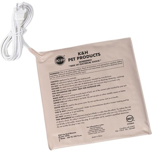 image:imageKampH Pet Bed Warmer Safety Listed Dog Heating Pad XL 255x1575in Tan  Create Your Own Heated Dog Bed with The KampH Warmer Waterproof Indoor Heated Warming Pad Insert Smart Automatic TemperatureSmall