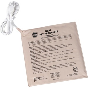 image:imageKampH Pet Bed Warmer Safety Listed Dog Heating Pad XL 255x1575in Tan  Create Your Own Heated Dog Bed with The KampH Warmer Waterproof Indoor Heated Warming Pad Insert Smart Automatic TemperatureSmall Pack of 12
