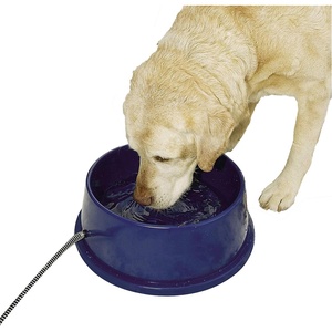 image:imageKampH Pet Products ThermalBowl Outdoor Heated Cat amp Dog Water Bowl Blue 96 Ounces96 Ounces