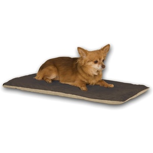 image:imageKampH Pet Products ThermoPet Mat Reversible Heated Pet Bed Mocha 14 X 28 InchesMocha