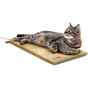 image:imageKampH Pet Products ThermoPet Mat Reversible Heated Pet Bed Mocha 14 X 28 InchesSage