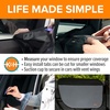 image:imageKampH Car Door Protector for Dogs 2 Pack  27x19in Tan  Waterproof Interior Pet Car Door Protector from Dog Scratching Stay Put Cover Design Fits Most Vehicles WashableGray
