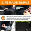 image:imageKampH Car Door Protector for Dogs 2 Pack  27x19in Tan  Waterproof Interior Pet Car Door Protector from Dog Scratching Stay Put Cover Design Fits Most Vehicles WashableBlack