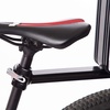 image:imageKampH Dog Bike Basket Travel Bicycle Basket for Pets Front Mount 16x12x10  Cat amp Small Dog Carrier for Bike Bicycle Basket with Safety Leash Soft Fleece Washable Liner Heavy Duty Metal FrameRear Bike Mount