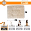 image:imageKampH Elevated Dog Bed Pet Cot Pad Cot Sold Separately XLarge 50x32 Tan  PillowTop Comfort for KampH Extra Large Raised Dog Bed Soft amp Fluffy Fleece Secure Fit Straps Machine Washable PortableSmall 17 in x 22 in