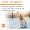 image:imageKampH Heated Pad Cover LectroSoft Small Outdoor Dog Bed Replacement Cover  Fits KampH LectroSoft Small Beds Heated Bed Sold Separately Machine Washable Fleece Cover 18x14inMedium 24 X 19 Inches