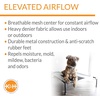 image:imageKampH Pet Products Original Elevated Pet Cot Tan with Microfleece PadChocolateBlack Mesh